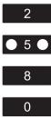 SILVERCREST SFB 10.1 A1 10-IN-1 REMOTE CONTROL - Number buttons 9 - 2