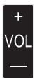 SILVERCREST SFB 10.1 A1 10-IN-1 REMOTE CONTROL - VOL+/- buttons 16 - 1