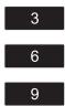 SILVERCREST SFB 10.1 B2 - Number buttons ⑨ - 3