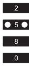 SILVERCREST SFB 10.1 B2 - Number buttons ⑨ - 2
