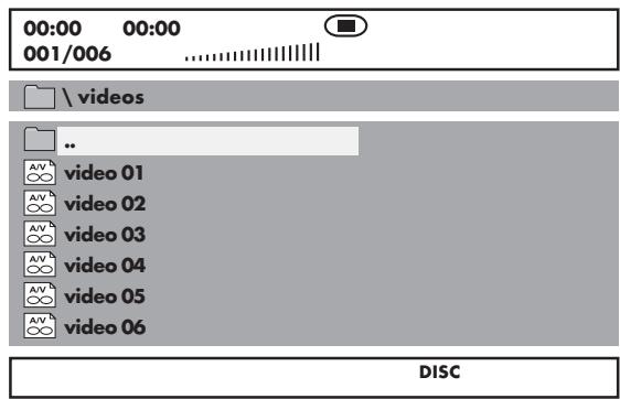 00:00 00:00 001/006 ...... \ videos .. video 01 video 02 video 03 video 04 video 05 video 06 DISC