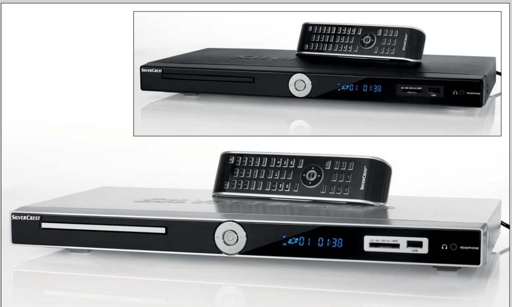 SILVERCREST SHDP 5.1 A1 - Reproductor de DVD SHDP 5.1 A1 Lettore DVD - 1