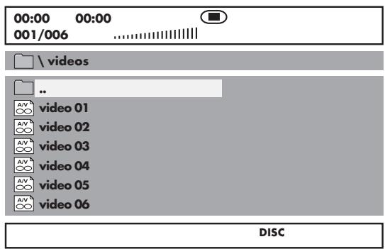 00:00 00:00 001/006 ...... \ videos .. video 01 video 02 video 03 video 04 video 05 video 06 DISC