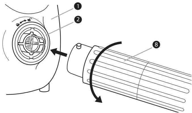 SILVERCREST SLB 450 A2 - Connecting the air hose - 1