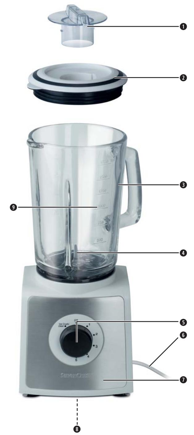 SILVERCREST SSM 550 B1 BLENDER - 1