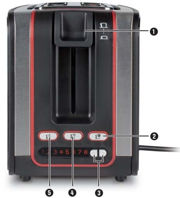SILVERCREST STOD 800 A1 2-SLICE TOASTER - 1