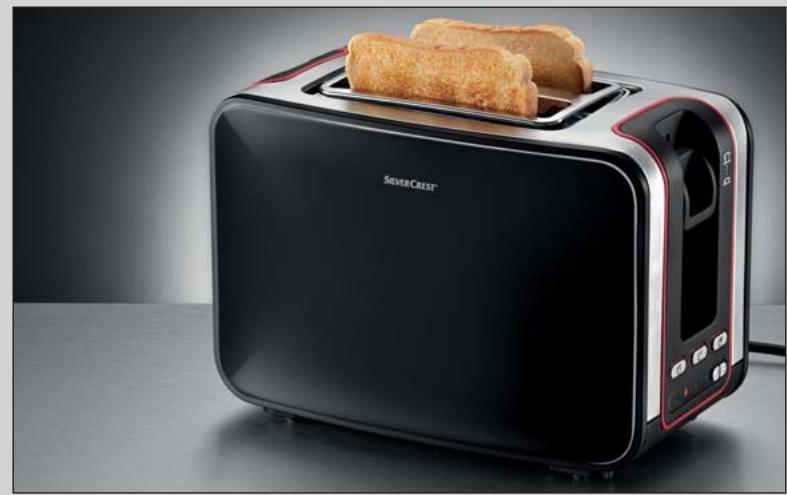 SILVERCREST STOD 800 A1 2-SLICE TOASTER - 2-Slice Toaster STOD 800 A1 - 1