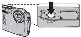FUJIFILM FINEPIX XP30 - Turn the camera on. - 1