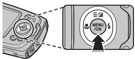 FUJIFILM FINEPIX XP30 - Display the setup menu. - 1