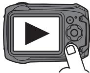 FUJIFILM FINEPIX XP170 - Mise sous tension de l'appareil photo en mode de lecture - 1