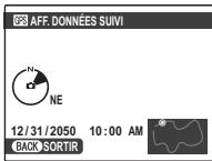 FUJIFILM FINEPIX XP170 - Affichage du suivi GPS - 1