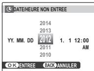 FUJIFILM FINEPIX XP170 - L'horloge de l'appareil photo - 2