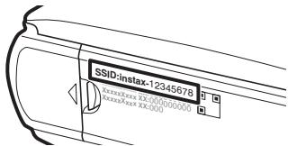 FUJIFILM X-PRO2 - Nom de l'imprimante (SSID) et mot de passe - 1