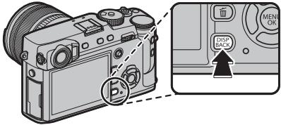 FUJIFILM X-PRO2 - La touche disp/back - 1