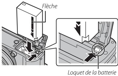 FUJIFILM X-PRO2 - Insérez la batterie. - 1
