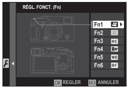 FUJIFILM X-PRO2 - Attribution de rôles aux touches de fonction - 2