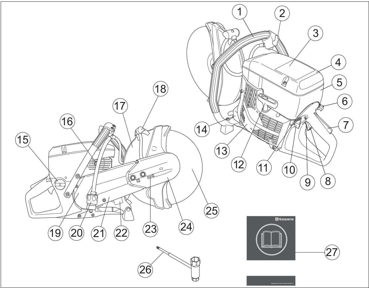 HUSQVARNA K 750 - Entretien - 1