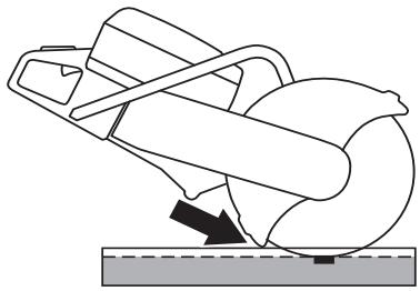 HUSQVARNA K 750 - Protection du disque découvert - 1