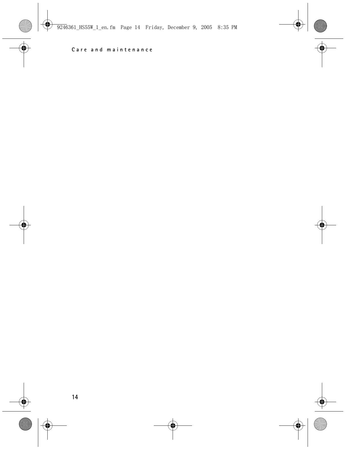 NOKIA WIRELESS HEADSET HS-55W - Battery information - 4