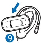 NOKIA BLUETOOTH STEREO HEADSET BH-105 - Nokia Bluetooth Headset BH-105 - 4