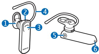 NOKIA BLUETOOTH STEREO HEADSET BH-108 - Nokia Bluetooth Headset BH-108 - 1