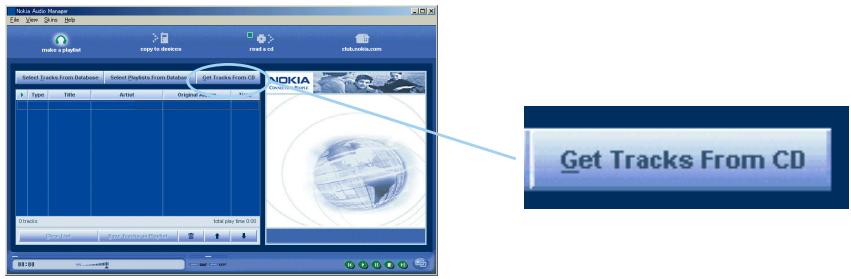 NOKIA MUSIC PLAYER - Get tracks from CD - 1