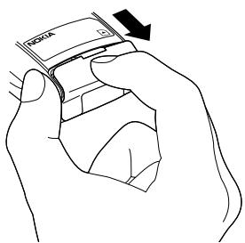 NOKIA MUSIC PLAYER - Attach the headphone cable - 1