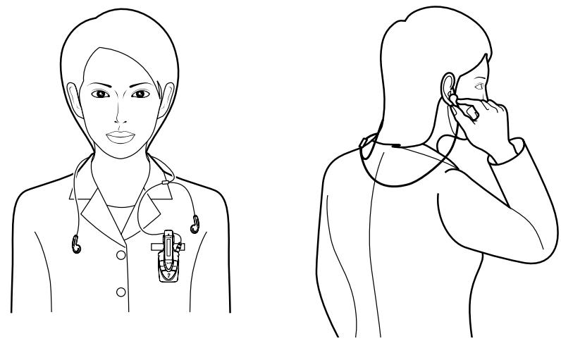 NOKIA MUSIC PLAYER - Wearing your headphones - 1