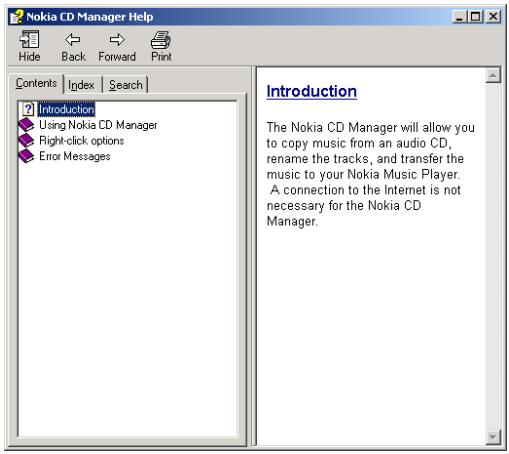 NOKIA MUSIC PLAYER - Help – Where to go from here? - 1