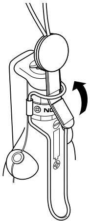 NOKIA MUSIC PLAYER - Attach the strap to the Nokia Music Player - 1