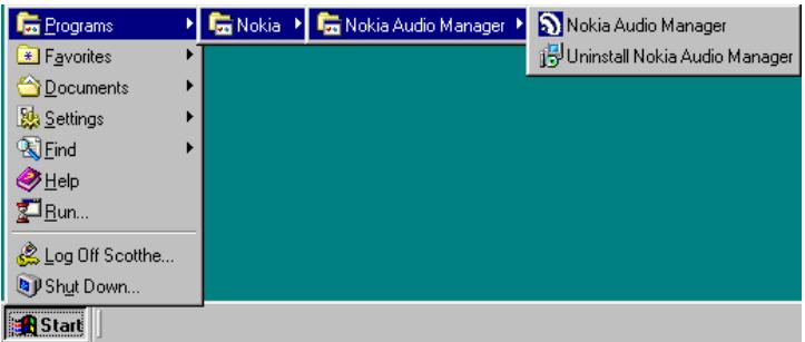 NOKIA MUSIC PLAYER - Uninstall Nokia Audio Manager - 1