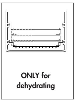 DELONGHI AD 679B BLACK - - CORRECT WIRE SHELF POSITIONS - 1
