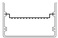 DELONGHI AD 699 CHROME - - CORRECT WIRE SHELF POSITIONS - 3