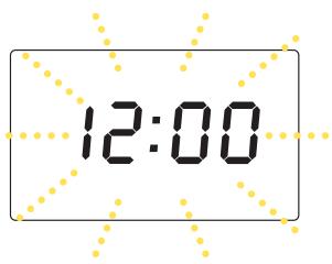 DELONGHI AD 699 CHROME - - SETTING THE CLOCK - 2