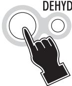 DELONGHI AD 699 CHROME - - DEHYDRATING MODE - 2