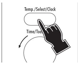 DELONGHI DO 1289 - SETTING THE CLOCK - 5