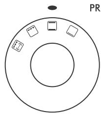 DELONGHI EO 2135 - FUNCTION SELECTOR KNOB (H) - 3