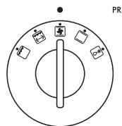 DELONGHI EO 3850WHITE - FUNCTION SELECTOR KNOB (H) - 3