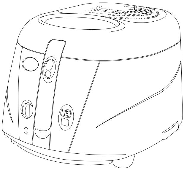 DELONGHI F895 110V - ELECTRIC DEEP FRYER FRITEUSE ELECTRIQUE FREIDORA ELECTRICA FRITADEIRA ELECTRICA - 1