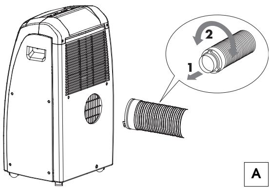 DELONGHI PACC 80 - AIR-CONDITIONING WITHOUT INSTALLATION - 1