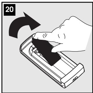 DELONGHI PACT 10HP - INSERTING OR REPLACING THE BATTERIES - 1