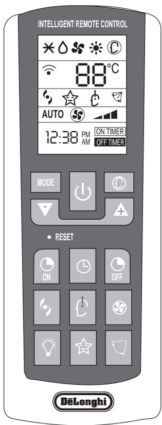 DELONGHI PLANOS - Telecommande - 1