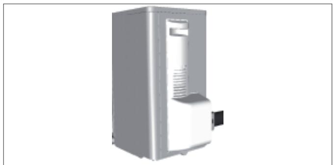 DELONGHI PLANOS - Raccordement du tuyau d'évacuation des condensats - 7