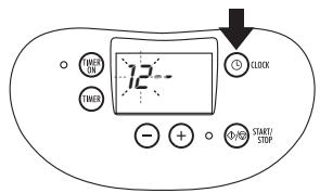 DELONGHI PMC 110 - HOW TO SET THE CLOCK (MODELS WITH TIMER ONLY) - 1