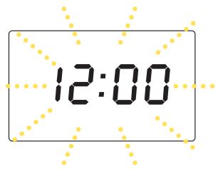 DELONGHI XD 629W - - SETTING THE CLOCK - 3
