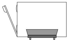DELONGHI XU 120 - Always allow 1" between food and upper heating element. - 2