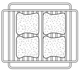DELONGHI XU 450 - 4) DIRECTIONS FOR AUTOMATIC TOASTING - 3
