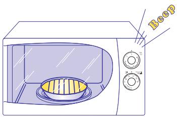 DELONGHI MW 651 - STARTING THE OVEN IN THE COMBINED MICROWAVE + GRILLFUNCTION - 8