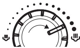 DELONGHI VVX 1460,  VVX 1465,  VVX 1470GA EX1,  VVX1420,  VVX1420EX1,  VVX1460 EX1,  VVX1465,  VVX1470 GA - Steam regulation knob J (* certain models only) - 1