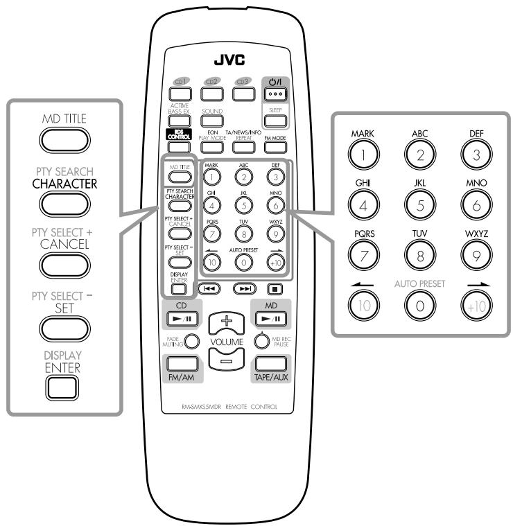 JVC CA-MXS5RMD - On the unit ONLY: - 6